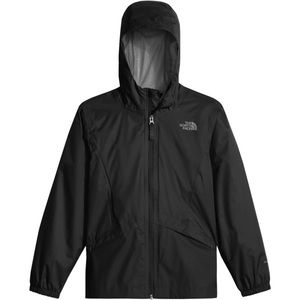 NORTH FACE BLACK RAIN JACKET